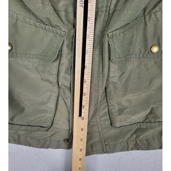 VINTAGE Eddie Bauer Jacket Mens Small Chore Hooded Heavy Utility Convertible - Picture 6 of 7